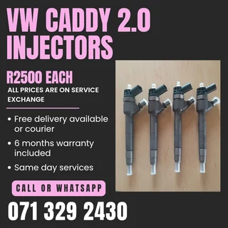 Vw Caddy 2.0 Injectors For Sale With Warranty On