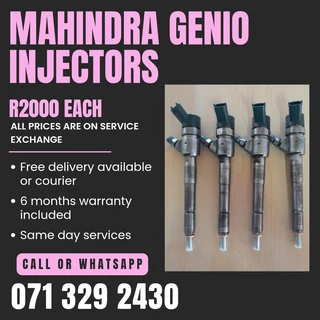 Mahindra Genio Diesel Injectors For Sale With Warranty