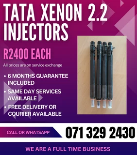 Tata Xenon 2.2 Injectors For Sale With Warranty