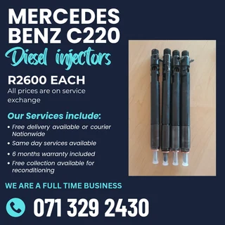 Mercedes Benz C220 Diesel Injectors For Sale With Warranty