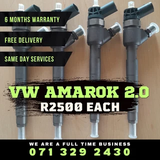 Vw Amarok 2.0 Diesel Injectors For Sale With Warranty