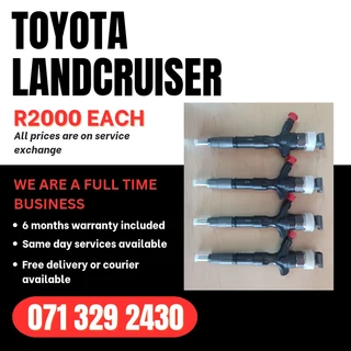 Toyota Landcruiser Injectors For Sale With Warranty