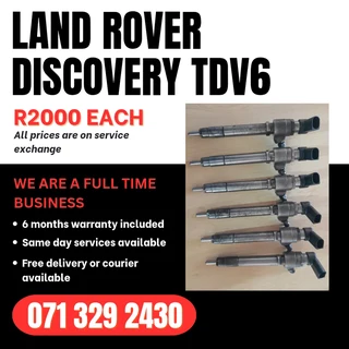 Land Rover Discovery Tdv6 Diesel Injectors For Sale With Warranty