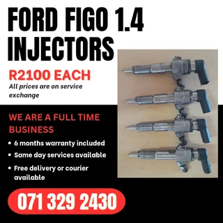 Ford Figo 1.4 Diesel Injectors For Sale With Warranty
