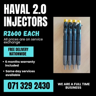 Haval 2.0 Injectors For Sale With Warranty