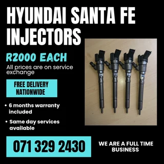 Hyundai Santa Fe Injectors For Sale With Warranty