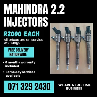 Mahindra 2.2 Diesel Injectors For Sale With Warranty