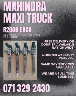 Mahindra Maximo Truck Diesel Injectors For Sale With Warranty