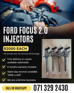 Ford Focus 2.0 Injectors For Sale With Warranty