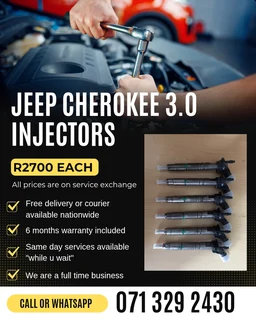 Jeep Cherokee 3.0 Diesel Injectors For Sale With