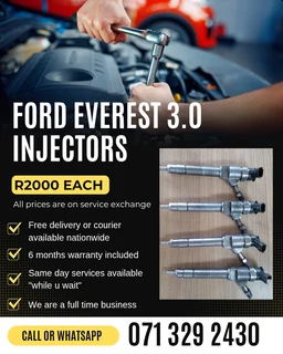 Ford Everest 3.0 Diesel Injectors For Sale With Warranty