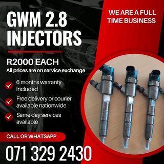 Gwm 2.8 Injectors For Sale With Warranty
