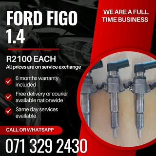 Ford Figo 1.4 Diesel Injectors For Sale With Warranty