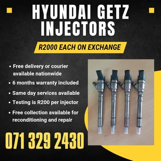 Hyundai Getz Diesel Injectors For Sale With Warranty