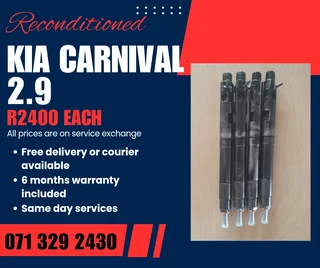 Kia Carnival 2.9 Diesel Injectors For Sale With Warranty