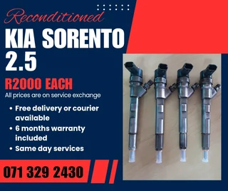 Kia Sorento 2.5 Diesel Injectors For Sale With Warranty