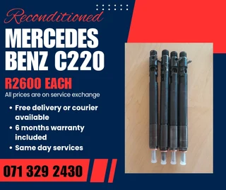 Mercedes Benz C220 Diesel Injectors For Sale With Warranty