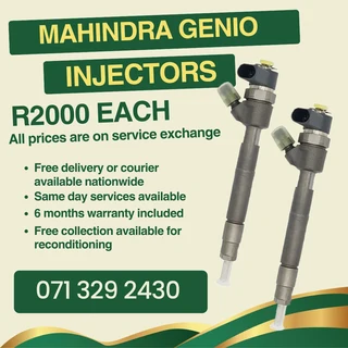 Mahindra Genio 2.2 Injectors For Sale With Warranty