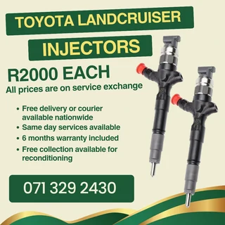 Toyota Landcruiser Injectors For Sale With Warranty