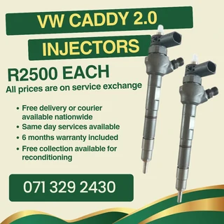 Vw Caddy 2.0 Injectors For Sale With Warranty