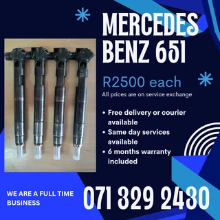 Mercedes Benz Sprinter 651 Diesel Injectors For Sale With Warranty