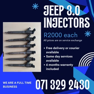 Jeep 3.0 Injectors For Sale With Warranty