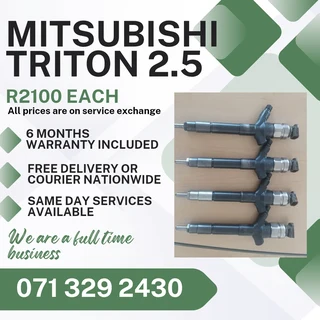 Mitsubishi Triton 2.5 Injectors For Sale With Warranty