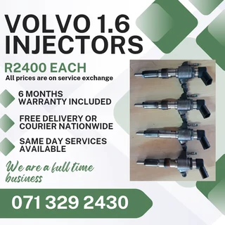 Volvo 1.6 Injectors For Sale With Warranty