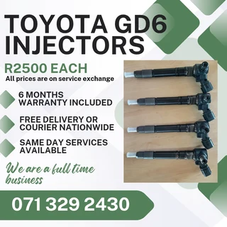 Toyota Gd6 Diesel Injectors For Sale With Warranty
