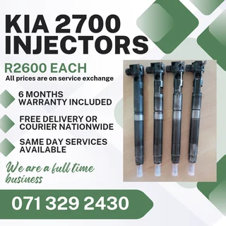 Kia 2500 Injectors For Sale With Warranty On