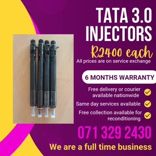 Tata 3.0 Injectors For Sale With Warranty