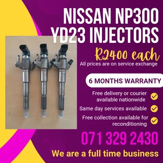 Nissan Np300 Yd23 Injectors For Sale With Warranty