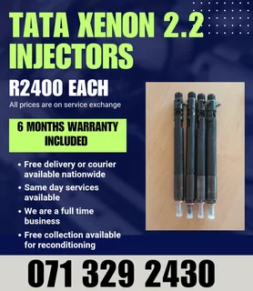 Tata Xenon 2.2 Injectors For Sale With Warranty