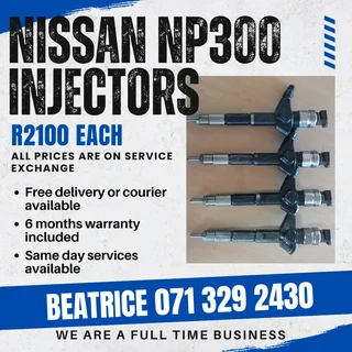 Nissan Np300 Yd25 Diesel Injectors For Sale With Warranty