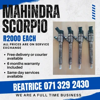 Mahindra Scorpio Diesel Injectors For Sale With Warranty
