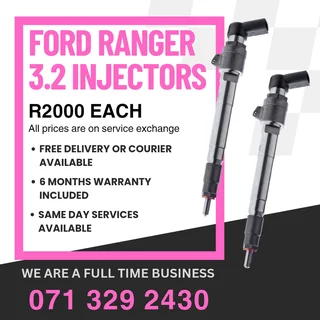 Ford Ranger 3.2 Diesel Injectors For Sale With Warranty