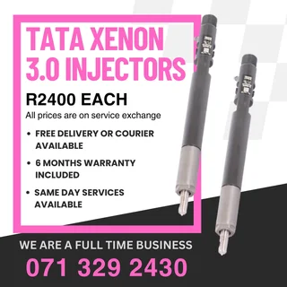 Tata Xenon 3.0 Injectors For Sale With Warranty