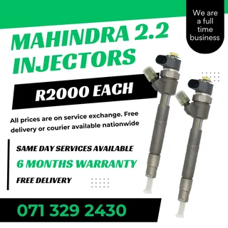 Mahindra 2.2 Diesel Injectors For Sale With Warranty