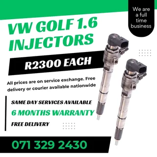 Vw Golf 1.6 Diesel Injectors For Sale With Warranty