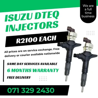Isuzu Dteq Kb300 Diesel Injectors For Sale With Warranty