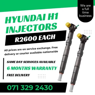 Hyundai H1 Injectors For Sale With Warranty