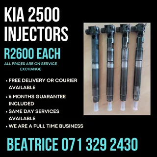 Kia 2500 Diesel Injectors For Sale With Warranty