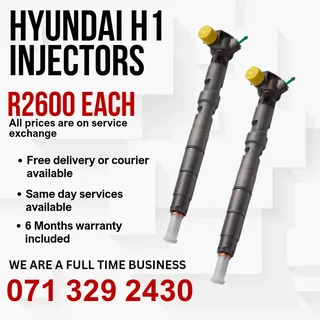 Hyundai H1 Injectors For Sale With Warranty On