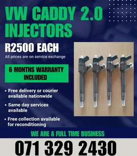 Vw Caddy 2.0 Injectors For Sale With Warranty