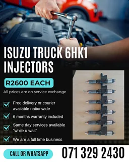 Isuzu Truck 6hk1 Injectors For Sale With Warranty