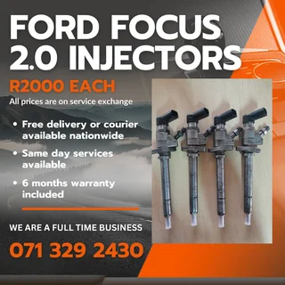 Ford Focus 2.0 Injectors For Sale With Warranty