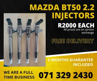 Mazda Bt50 2.2 Diesel Injectors For Sale With Warranty