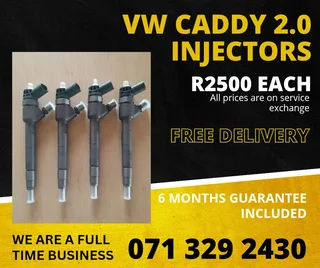 Vw Caddy 2.0 Injectors For Sale With Warranty
