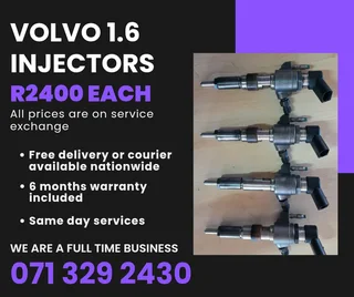 Volvo 1.6 Injectors For Sale With Warranty On