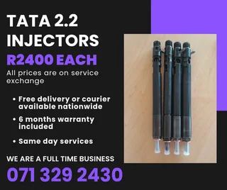 Tata 2.2 Injectors For Sale With Warranty
